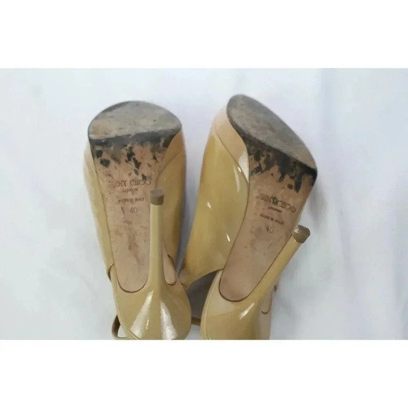ladies JIMMY CHOO Heels size 40 - Picture 6 of 7